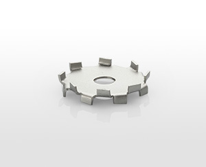 Lightweight stainless steel dispersion blades with 5 mm hole